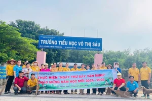 Trường Tiểu học Võ Thị Sáu được xây thêm 13 phòng học, sẽ đưa vào hoạt động tháng 11/2024 - Ảnh: Fanpage Trường tiểu học Võ Thị Sáu.