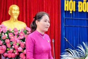 Bà Nguyễn Thị Nhật Hằng, Phó Giám đốc Sở GD&ĐT TPHCM.