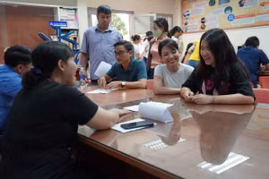 Trường THPT Nguyễn Thái Bình (TPHCM) tư vấn lựa chọn tổ hợp môn lớp 10 cho học sinh.