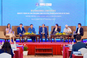 Các chuyên gia thảo luận nhằm mục đích đưa ra các giải pháp, sáng kiến để xây dựng một ngành thực phẩm thủy sản bền vững.