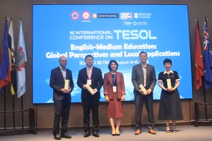 Hội thảo Quốc tế về nghiên cứu và giảng dạy tiếng Anh lần thứ 16 do Trung tâm SEAMEO RETRAC phối hợp với Đại học Curtin (Úc) tổ chức.