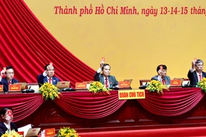 Phiên trù bị Đại hội đại biểu Đảng bộ TPHCM lần thứ I, nhiệm kỳ 2025 - 2030 diễn ra sáng 13/10: Ảnh: BTC.