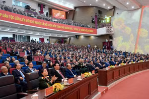 Toàn cảnh Đại hội đại biểu Đảng bộ TPHCM lần thứ I. Ảnh: BTC.