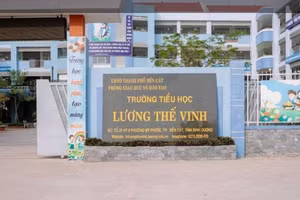 Trường Tiểu học Lương Thế Vinh, phường Bến Cát.