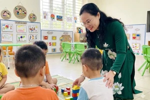 Bà Lê Thụy Mỵ Châu, Phó Giám đốc Sở GD&ĐT TPHCM.