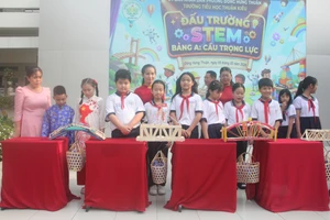 Hoạt động STEM tại trường Tiểu học Thuận Kiều (phường Đông Hưng Thuận, TPHCM)