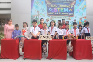 Hoạt động STEM tại trường Tiểu học Thuận Kiều (phường Đông Hưng Thuận, TPHCM)