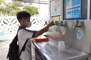 Sẽ có 5.000 học sinh của 6 trường học tại Trà Vinh được hưởng lợi trực tiếp từ dự án “Nước sạch cho trường học hạnh phúc”.