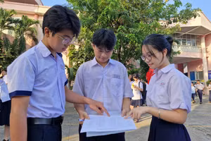 Học sinh TPHCM tham gia kỳ thi lớp 10 năm học 2025-2206.