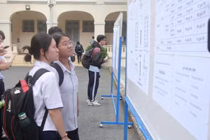 Thí sinh TPHCM tham gia kỳ thi tốt nghiệp THPT năm 2024.