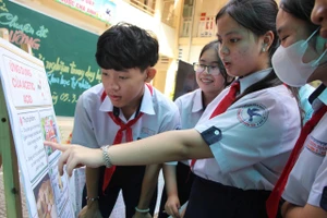 Cuộc thi khoa học kỹ thuật cấp thành phố dành cho học sinh THCS, THPT của TPHCM có nhiều điểm mới nhằm phù hợp với mô hình chính quyền địa phương 2 cấp.