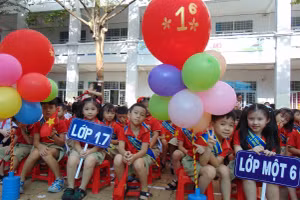 Học sinh TPHCM tựu trường năm học 2024-2025.