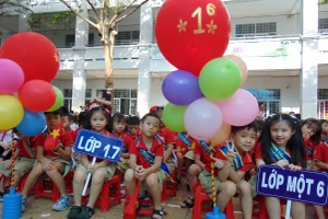 Học sinh TPHCM tựu trường năm học 2024-2025.
