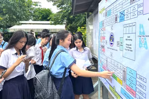Học sinh TPHCM tham gia kỳ thi tuyển sinh lớp 10 năm 2026.