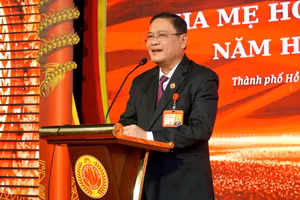 Ông Nguyễn Đức Quốc phát biểu tại hội nghị.