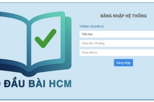 Năm học 2025-2026, TPHCM sẽ triển khai sổ đầu bài số qua app và web.