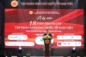 Ông Nguyễn Đức Quốc phát biểu tại buổi lễ