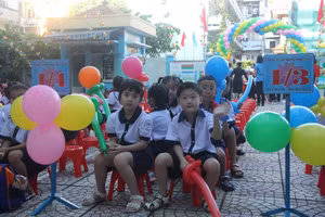 Học sinh TPHCM tựu trường năm học 2024-2025.