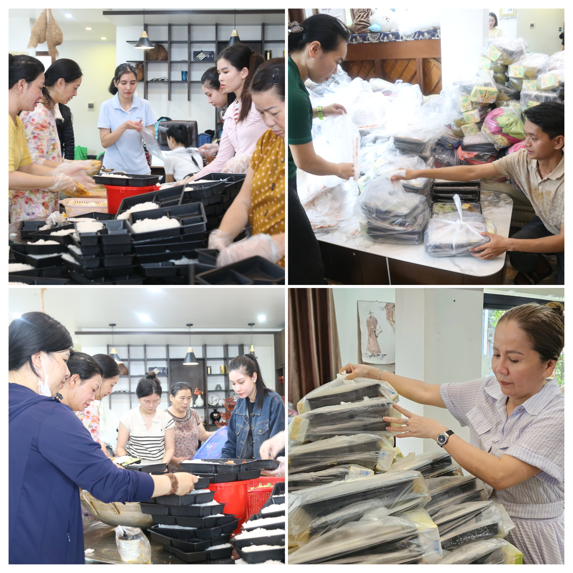 Ngày 30/10, các chị tiếp tục chuẩn bị 2.000 suất cơm gửi đến bà con vùng lũ các xã Diên Sanh, Nam Hải Lăng (Quảng Trị) và các địa phương ở TP Huế. anh-lu-4.png