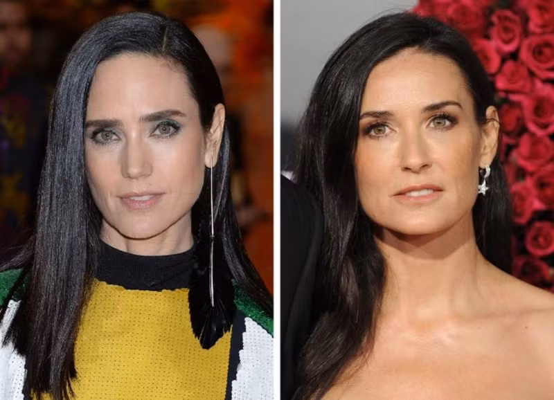Đừng chớp mắt, nếu không bạn có thể bỏ lỡ việc thấy rằng nữ diễn Jennifer Connelly và Demi Moore thực sự là 2 người khác nhau. Loạt sao Hollywood giống nhau đến mức khó tin