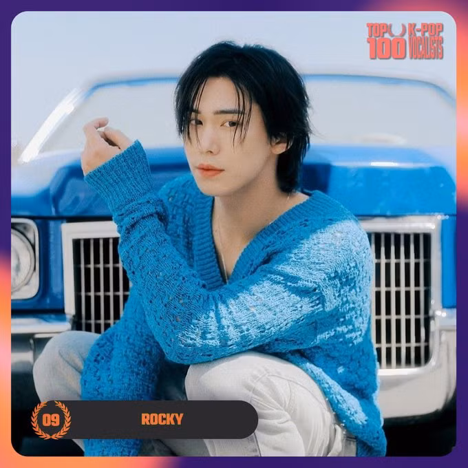 <strong> 9. Rocky (ASTRO cũ)</strong> đã nhận được tổng cộng 302.780 phiếu bầu trong cuộc bình chọn. Lộ diện 25 giọng ca xuất sắc nhất K-Pop