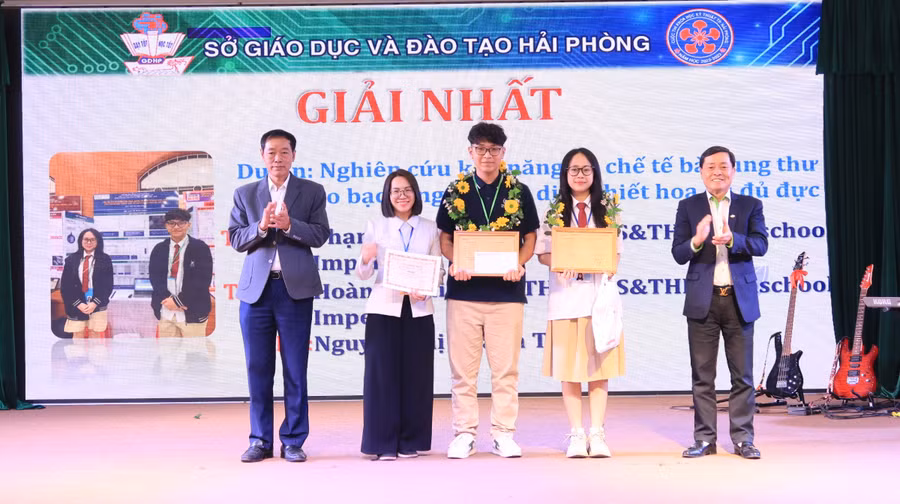  Hải Phòng tổng kết Cuộc thi KHKT cấp thành phố năm học 2024-2025