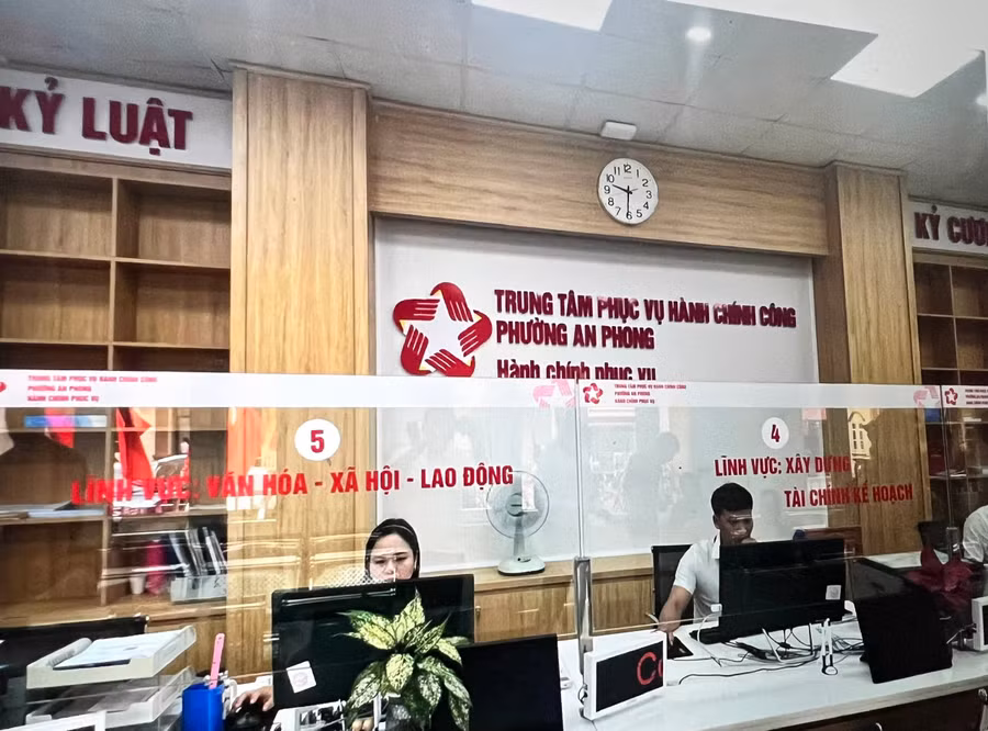 Phường An Phong, TP Hải Phòng là tiên phong trong cải cách hành chính.