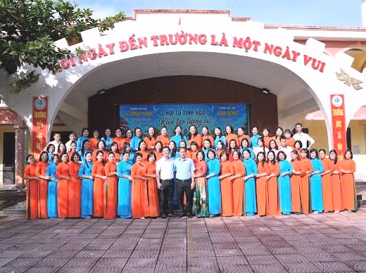 Trường Tiểu học Lê Hồng Phong kế thừa những giá trị tốt đẹp và mở ra một chặng đường phát triển mới.