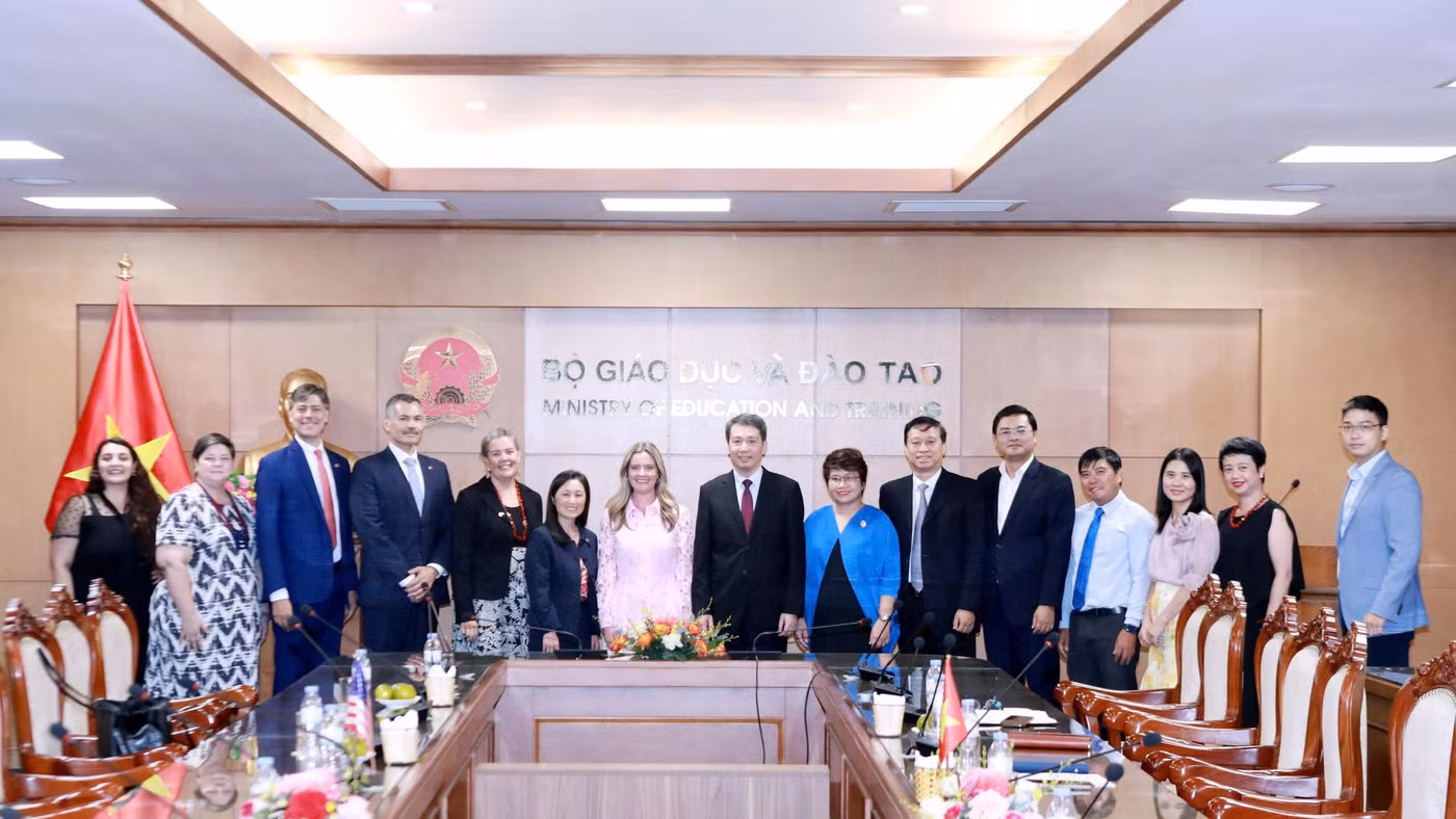 Việt Nam và Hoa Kỳ thúc đẩy hợp tác về giáo dục đào tạo