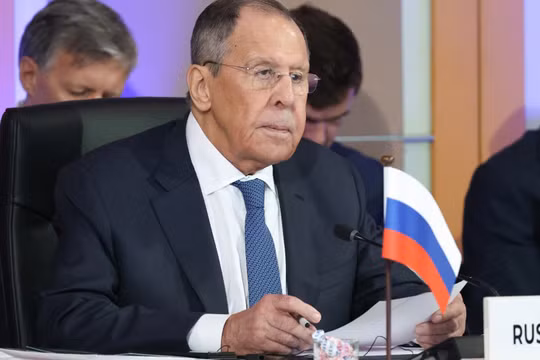Ngoại trưởng Nga Sergey Lavrov.