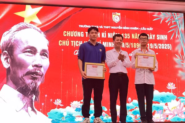 Nam sinh Trường Nguyễn Bỉnh Khiêm trưởng thành từ những lần chưa chạm tới đích
