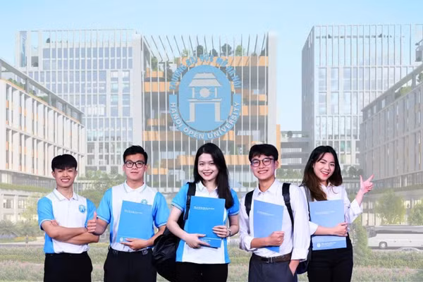 Sinh viên Trường ĐH Mở Hà Nội.