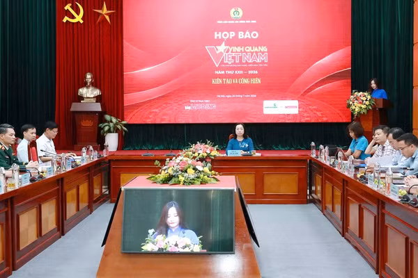 Tôn vinh 13 tập thể và cá nhân tại chương trình Vinh quang Việt Nam 2026