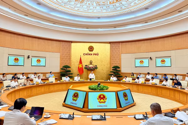 Cuộc họp về các đề án, dự án của Đại học Quốc gia Hà Nội - Ảnh: VGP/Thu Sa.