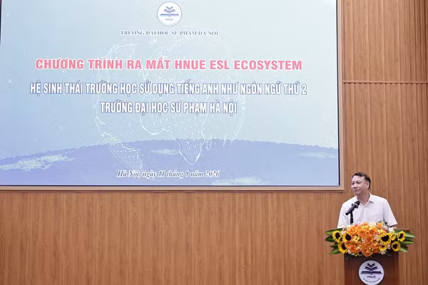 Ra mắt Hệ sinh thái trường học sử dụng Tiếng Anh như ngôn ngữ thứ hai