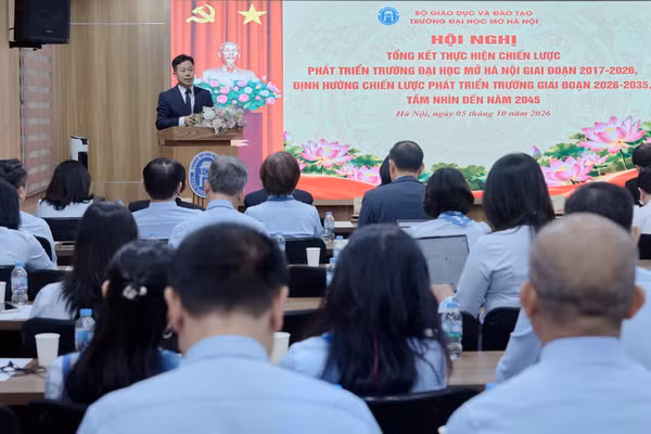 Trường Đại học Mở Hà Nội định vị lại mô hình giáo dục mở trong thời đại AI