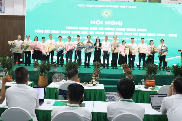 Nhiều tập thể, cá nhân được vinh danh khen thưởng
