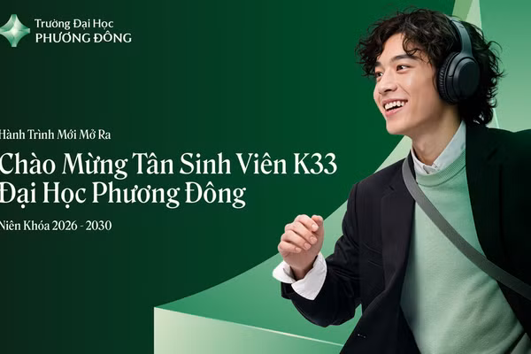 Trường ĐH Phương Đông ra mắt hệ thống nhận diện thương hiệu mới