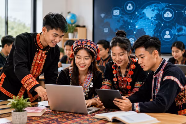 Phát triển kỹ năng số tạo sinh kế cho thanh niên thoát nghèo bền vững
