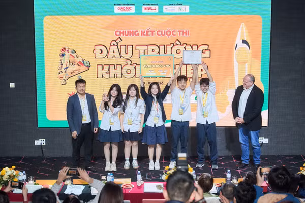 Khởi động Cuộc thi Đấu Trường Khởi Nghiệp 2026 dành cho học sinh THPT toàn quốc