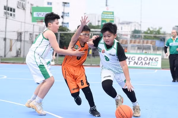 Giải Bóng rổ Học sinh Tiểu học Hà Nội chính thức khởi tranh vào cuối tháng 10