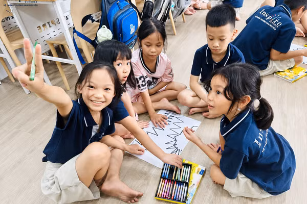 Học sinh Hệ thống Trường Inspire Khai Nguyên.