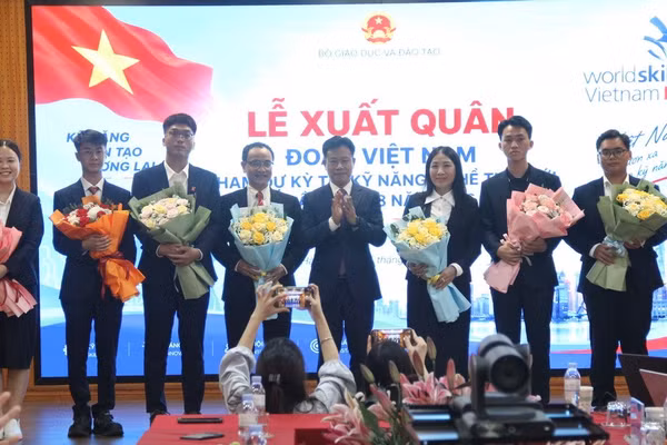 Đoàn Việt Nam xuất quân tham dự Kỳ thi kỹ năng nghề thế giới năm 2026