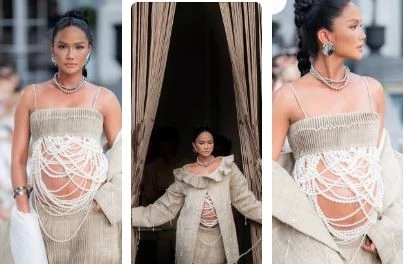 H'Hen Niê tự tin catwalk, thần thái cuốn hút ở tháng cuối thai kỳ