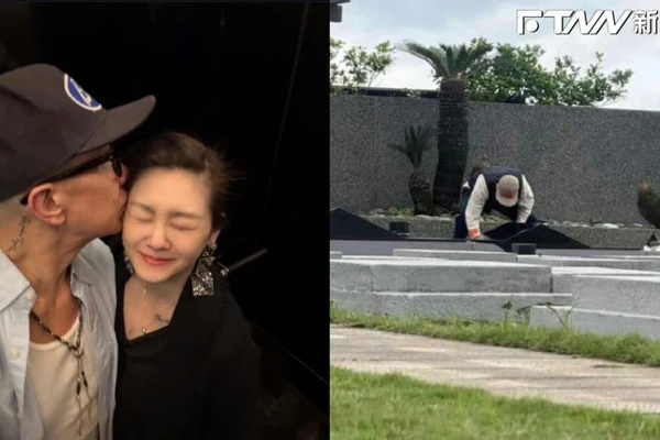 DJ Koo lặng lẽ dọn mộ Từ Hy Viên ngay ngày đầu năm mới