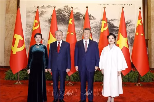 Tổng Bí thư, Chủ tịch nước Tô Lâm hội đàm với Tổng Bí thư, Chủ tịch nước Trung Quốc Tập Cận Bình