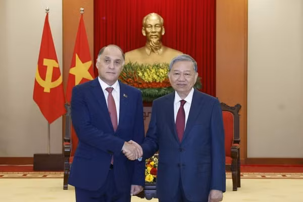 Tổng Bí thư Tô Lâm tiếp Thư ký Hội đồng An ninh quốc gia Belarus
