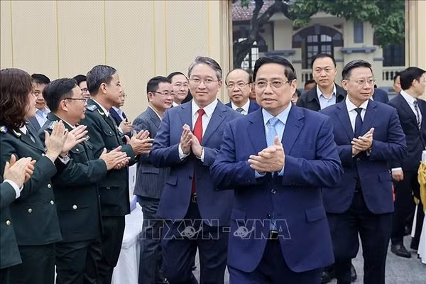Thủ tướng Phạm Minh Chính dự Hội nghị toàn quốc tổng kết công tác Tư pháp 2025