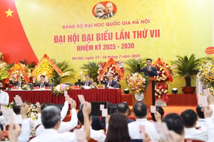 Đại hội của đổi mới sáng tạo, trách nhiệm quốc gia, phát triển đột phá.