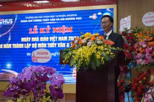 Lễ kỷ niệm 40 năm hình thành và phát triển của Bộ môn Thủy văn và Tài nguyên nước.